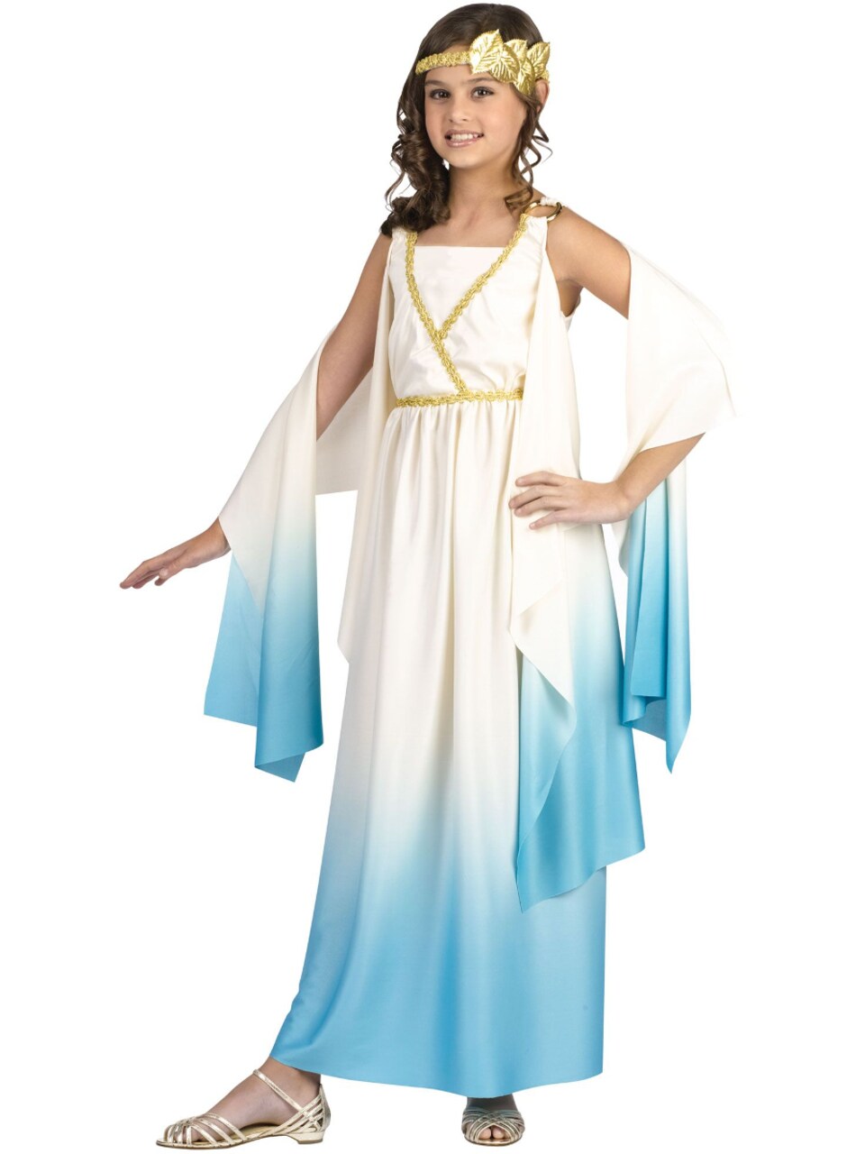 Greek Goddess Athena Girl&#x27;s Costume